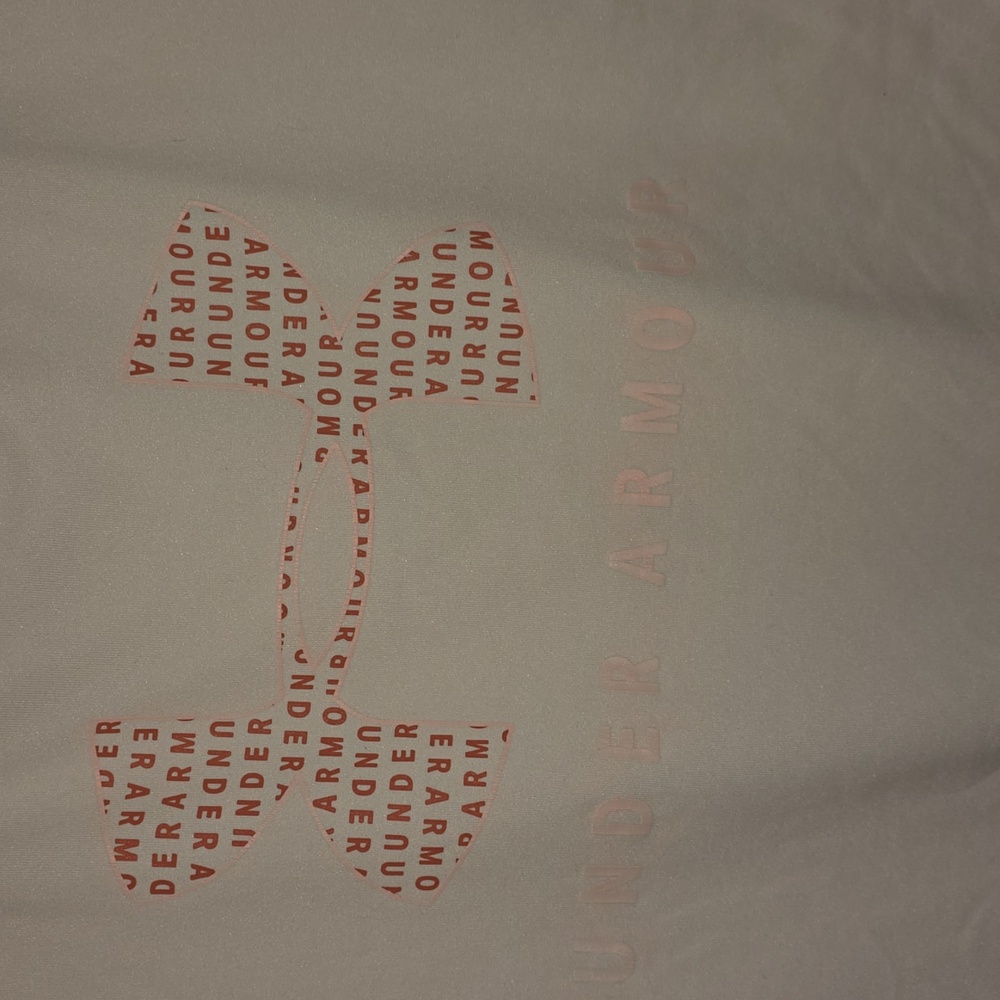 Under Armour Tee with Pink Graphic - Picture 2 of 4